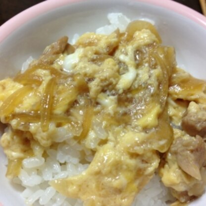 簡単に美味しい親子丼ができて嬉しいです♪
子供も完食☆
また作ります♪